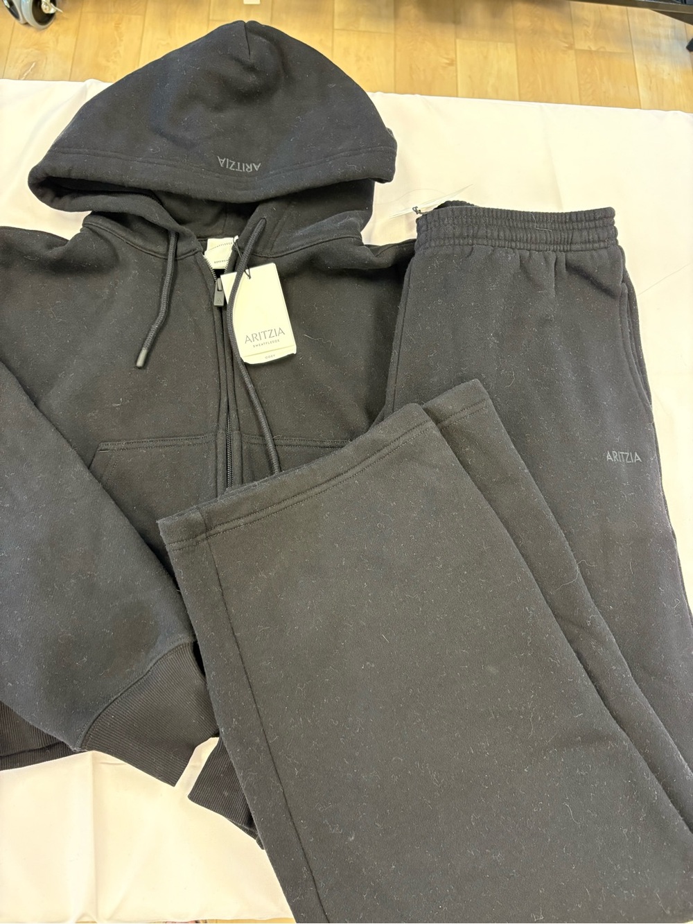 NWT aritzia sweatfleece set